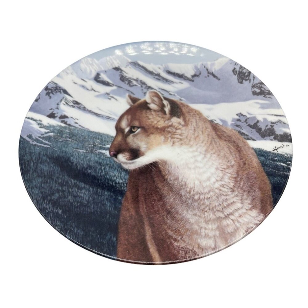 bradex collector plate mountain magic 3rd issue 1992 #1980A by Hirata 8" READ